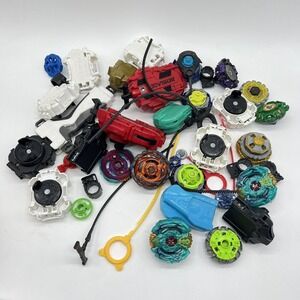 Beyblades Metal‎ Fusion Burst Turbo Evolution Takara Tomy Hasbro Launchers Lot